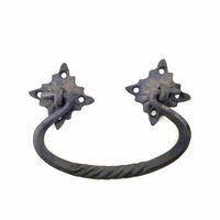 Antika Tarz Dekoratif Pirinç Kazan Kulbu - 90x130 Mm, Oksit