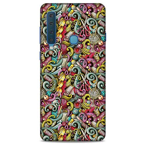 Graffitix (46) Desenli Silikon Kapak Samsung Galaxy A9 2018 Kılıf
