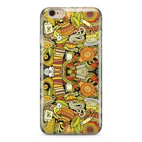 Apple iPhone 6 6s Kılıf Çay Çeşitleri Arka Kapak Koruma Desenli Full Koruyucu