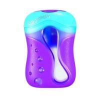 MAPED COLOR PEPS ÇİFT DELİKLİ ÇİFT RENKLİ KALEMTRAŞ ( Mavi / Mor )