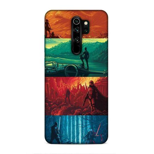 Xiaomi Redmi Note 8 Pro Uyumlu Kılıf BMovie (35) Fit Design Kılıf StarWars