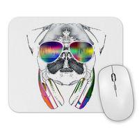 Muzik Pug Muzikli Pug Köpek Mouse Pad