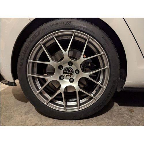 Enkei Raijin OEM VW Merkez Kapak Adaptörü 3D Baskı (Bu ürün Sadece Plastik parçadır - Almadan Önce Soru Sorabilirsiniz)