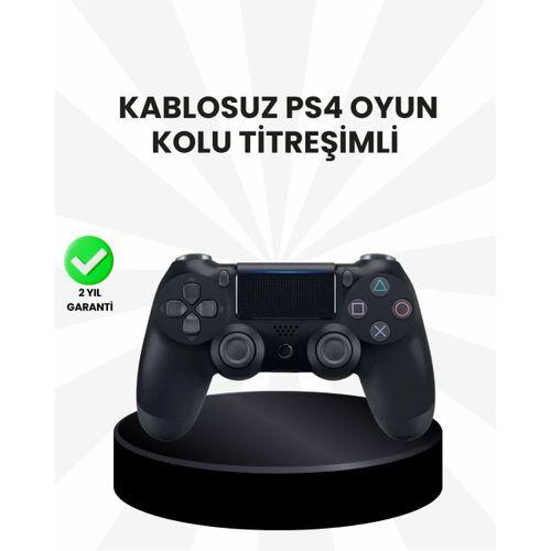 Şarjlı Kablosuz Ps4 Oyun Kolu Titreşimli Hassas Kontrol
