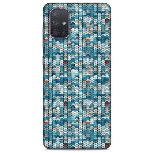Geometrix 76 Samsung Galaxy A71 Kılıf Silikon Kapak