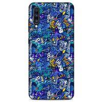 Graffitix (2) Desenli Silikon Kapak Samsung Galaxy A70 Kılıf
