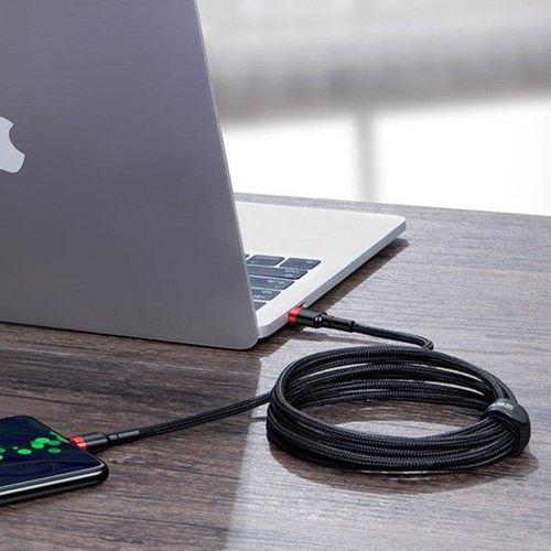 Baseus Cafule PD2.0 100W flash Şarj Usb Type-C Kablo (20V 5A) 2 Metre