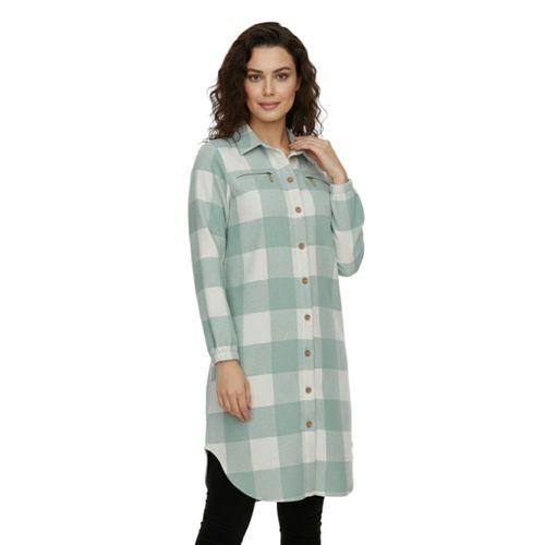 Kadın Oduncu Gömlek Tunik BGL-ST02454