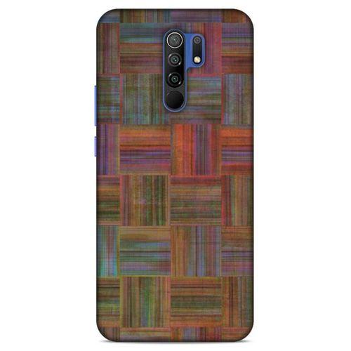 Lopard Xiaomi Redmi 9 Uyumlu Kılıf Wood'X (48) Bumper Kılıf Desenli
