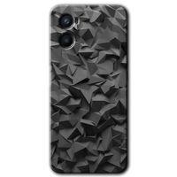 Oppo Reno 3 Kılıf Baskılı Kapak - Dark Broke + 5D Tam Kaplayan Cam
