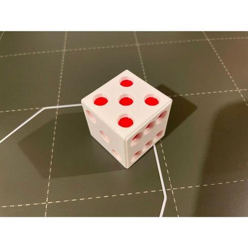 Pürüzsüz Yüzeyli Katlanır D6 Zar (Bu ürün Sadece Plastik parçadır - Almadan Önce Soru Sorabilirsiniz)