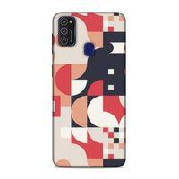 Samsung Galaxy M21 Uyumlu Kılıf Insomnia (41) Tank Kılıf Siyah Kırmızı