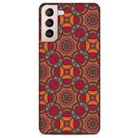 Lopard Samsung Galaxy S21 Plus Uyumlu Kılıf Ethnic Culture (35) Fit Design Kılıf