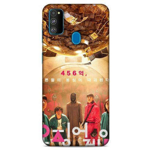 Samsung Galaxy M30s Uyumlu Kılıf Squid Game (4) Koruma Kılıfı Myung-Hee