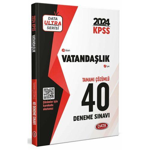KPSS Vatandaşlık 40 Deneme Data Yayınları
