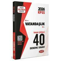 KPSS Vatandaşlık 40 Deneme Data Yayınları