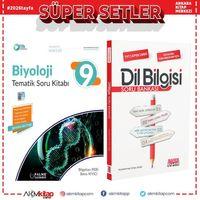 Palme 9.Sınıf Biyoloji ve AKM Dil Bilgisi Soru Bankası Seti 2 Kitap