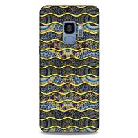 Samsung Galaxy S9 Kılıf Baskılı Özel Seri Taşlı (39) Liquid Crystal Kılıf