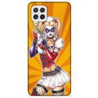 Samsung Galaxy A22 Uyumlu Kılıf Harley Quinn (42) Rugged Armor Kılıf Mandalina