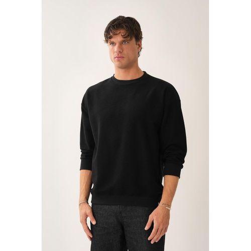 ALEXANDERGARDI BİSİKLET YAKA UZUN KOLLU SWEATSHIRT (UNX-37400)