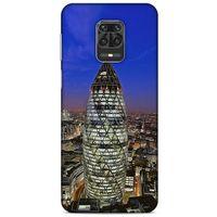 Xiaomi Redmi Note 9S Kılıf Dünya Mimarisi (34) Slim Armor Kılıf Mary Axe Londra