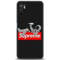 Xiaomi Redmi Note 10 5G Kılıf HD Baskılı Kılıf - Supreme + Tam Ekran Koruyucu