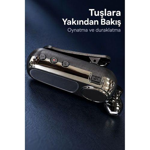 Sesli Bildirim Destekli Makaralı Bluetooth Kulaklık