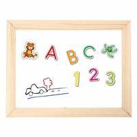 2250 Manyetik Çift Taraflı Tablet Ahşap Yazı Tahtası