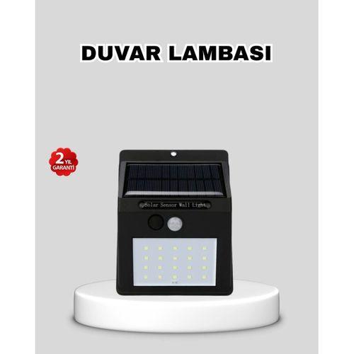 Güneş Enerjili 20 Led Hareket Sensörlü Lamba – Ip65 Su Geçirmez Dış Mekan Aydınlatma