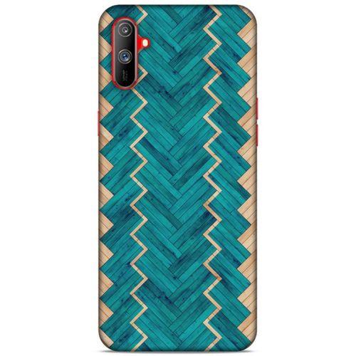 Lopard Oppo Realme C3 Uyumlu Kılıf Wood'X (36) Glitter Kılıf Desenli