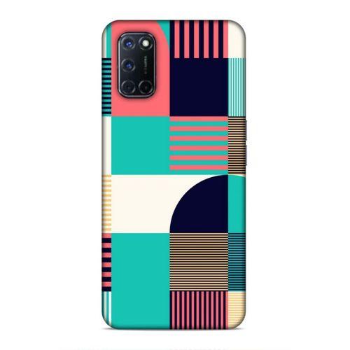Oppo A92 Uyumlu Kılıf Insomnia (9) Kılıf Pembe Yeşil