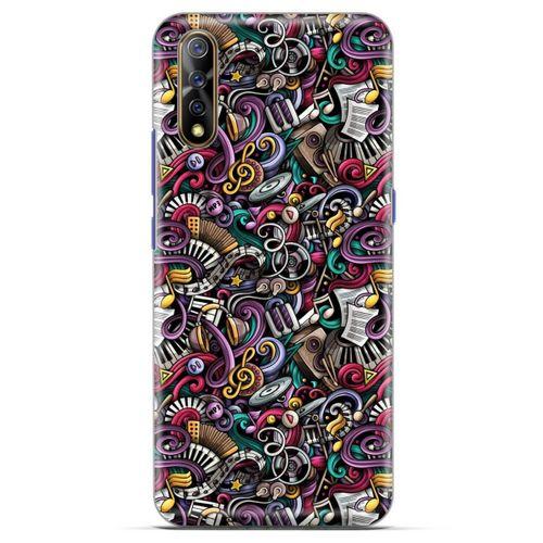 Graffitix (4) Desenli Silikon Kapak Casper Via F3 Kılıf