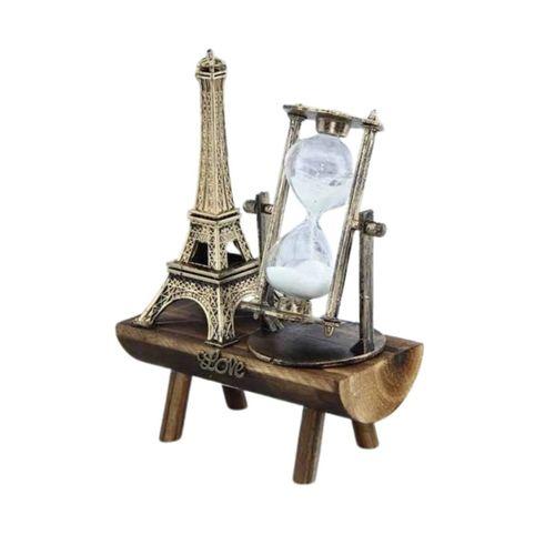 Paris Eyfel Kulesi Hediyelik Eyfel Retro Kum Saati Dekoratif Eşya Yeni Nesil