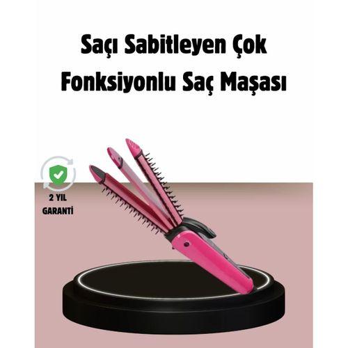 Saç Şekillendirici Maşa Ve Düzleştirici 2’si 1 Arada