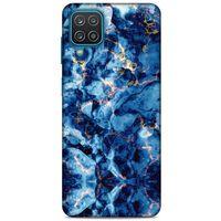 Lopard Samsung Galaxy A12 Uyumlu Kılıf Mermer Desenli (26) Tpu Silikon Kılıf