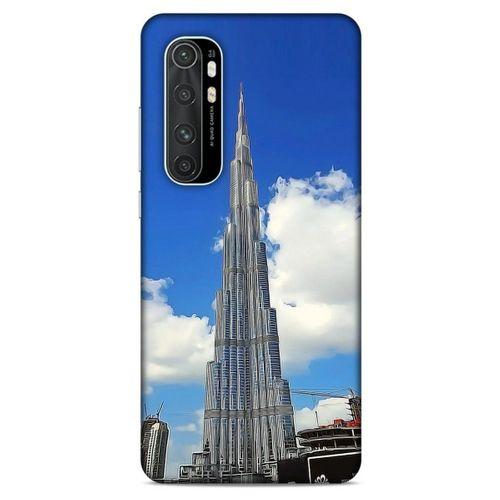 Xiaomi Mi Note 10 Lite Kılıf Dünya Mimarisi (17) Tasarım Kılıf Burc Halife Dubai