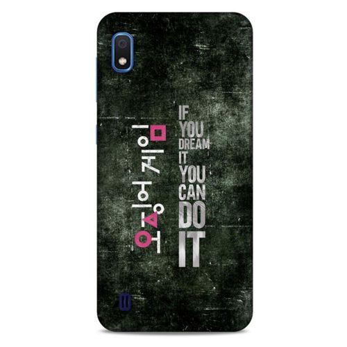 Samsung Galaxy A10 Uyumlu Kılıf Squid Game (35) Fit Design Kılıf Shou