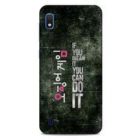 Samsung Galaxy A10 Uyumlu Kılıf Squid Game (35) Fit Design Kılıf Shou