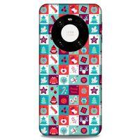 Huawei Mate 40 Pro Kılıf Yılbaşı Süsleri (8) Baskılı Kılıf