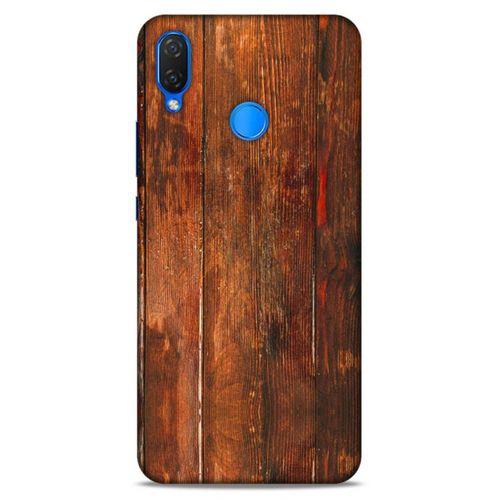 Lopard Huawei Psmart 2019 Uyumlu Kılıf Wood'X (4) Koruma Kılıfı Desenli