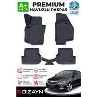 S-Dizayn Skoda Octavia 2 3D Pro Havuzlu Paspas 2004-2013 A+ Kalite