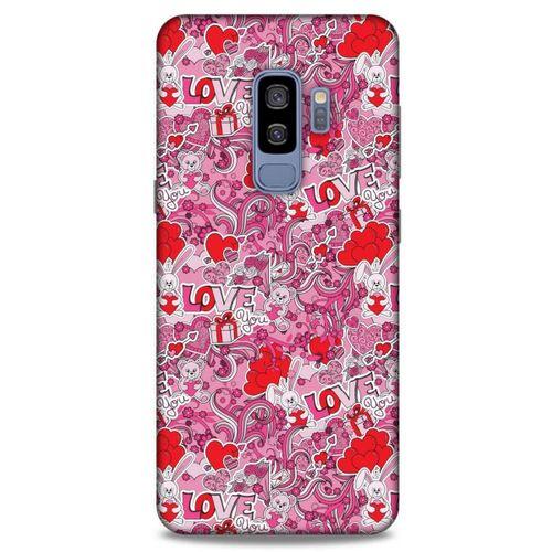 Samsung Galaxy S9 Plus Kılıf Hediyelik Seri Sevgililer Günü (35) 14 Şubat Fit Design Kılıf