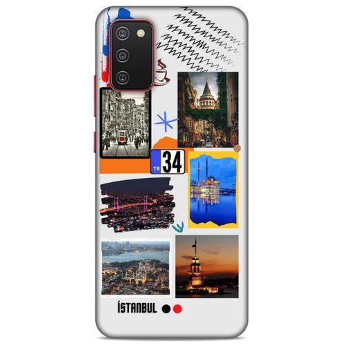 Lopard Samsung Galaxy A02S Uyumlu Kılıf Şehirli ※ (34) İstanbul Slim Armor Kılıf