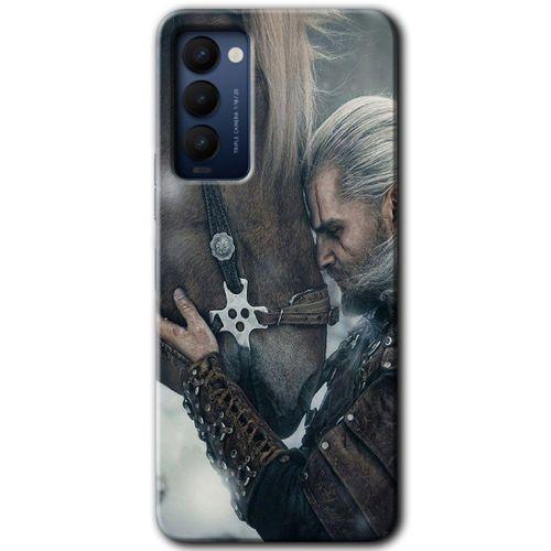 MRCİLETİSİM Tecno Camon 18T Kılıf HD Desen Baskılı Arka Kapak+Temperli Cam - Kadim Dost