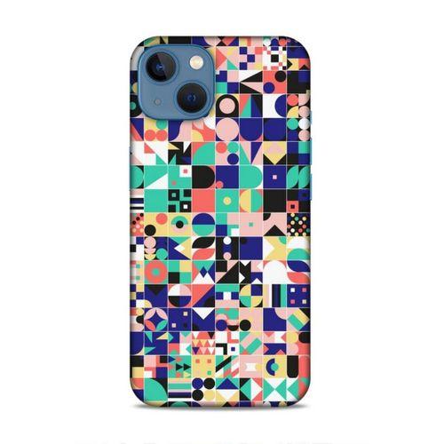 Apple iPhone 13 Uyumlu Kılıf Insomnia (40) Fit Silikon Kılıf Minik Kareler