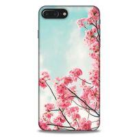 Lopard Apple Iphone 8 Plus Uyumlu Kılıf Bahar (44) Tough Armor Kılıf Kiraz Çiçekleri