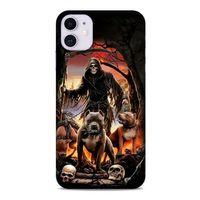 Apple Iphone 11 Uyumlu Kılıf Motorsiklet (28) Arka Kapak İskelet