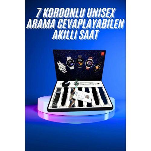 Akıllı Saat Çoklu Kordon Seçenekli Dokunmatik Ekran Nabız Sensörlü
