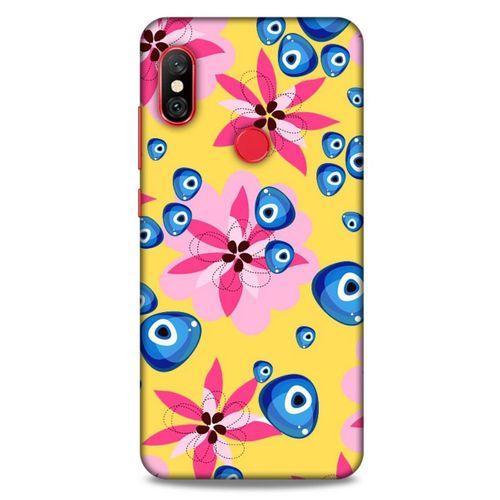 Nazarium (20) Desenli Silikon Kapak Xiaomi Redmi Note 6 Pro Kılıf