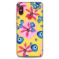 Nazarium (20) Desenli Silikon Kapak Xiaomi Redmi Note 6 Pro Kılıf